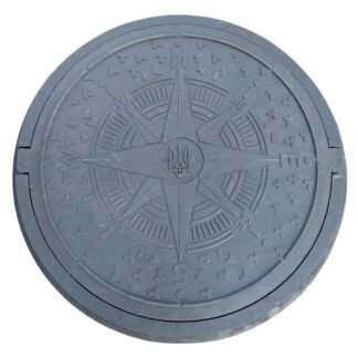 Люк садовий (чорний)