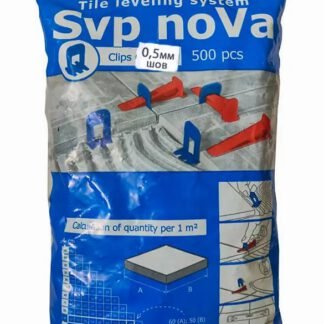 Затискач 0,5мм 'SVP-Nova' /500шт-уп/ 18уп-мішок