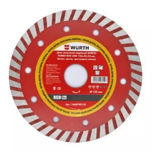 Диск алмазний відрізний TURBO RED LINE, D230MM*22,23MM {арт. 1668740230}