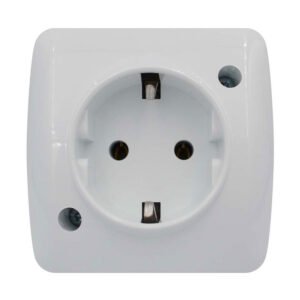 Розетка накл. El-Bi 1-на з/з