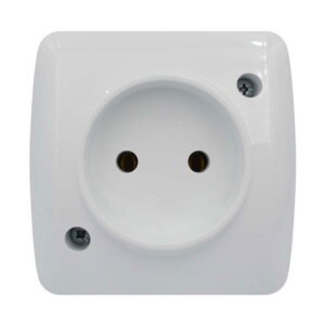 Розетка накл. El-Bi 1-на б/з