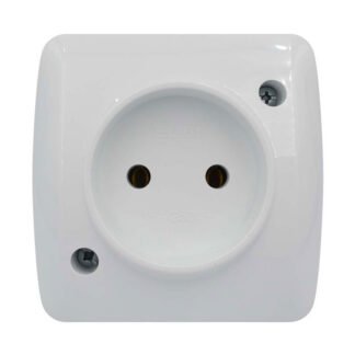 Розетка накл. El-Bi 1-на б/з