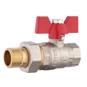 Кран кульовий прямий з американкою SOLOMON 3/4' ПОСИЛЕНИЙ 1042