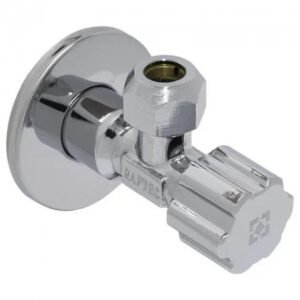 (VBE0102) Кран кутовий з вентильним зап ел. 1/2 'х 3/4' RAFTEС