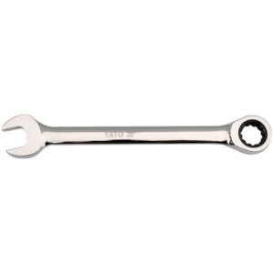 Ключ ріжково-накидний YATO з тріщаткою : CrV, М= 13 мм, L= 225 мм