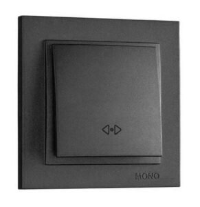 Вимикач 1-кл. Mono Electric проміжний(графіт)
