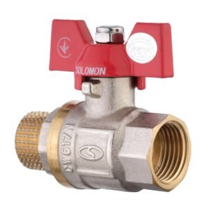 Кран кульовий прямий SOLOMON 3/4' ЗВ КБ PN40 B1008