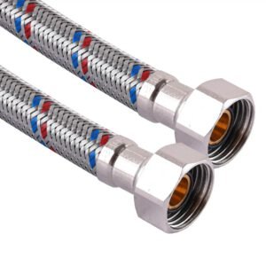 Шланг нержавіюча сталь SOLOMON 1/2'х1/2' ВВ 0,8м HS30