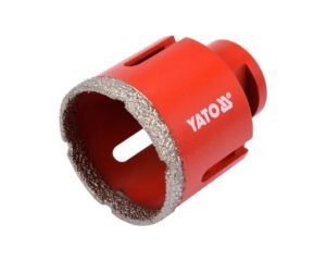 Свердло по кераміці і гресу в сухому і мокрому режимах YATO : Ø= 51 мм, з алмазним пругом, до шліфма