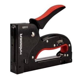 Степлер будівельний 53, тип 4-14 мм, прогумована рукоятка, плавне регулювання, HAISSER