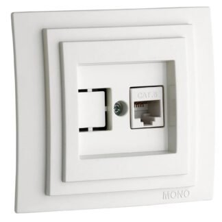 Розетка коп'ютерна Mono Electric(білий)