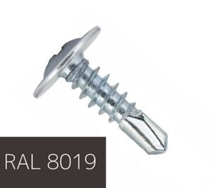 Самонаріз(ral8019) з буром 4.2х16