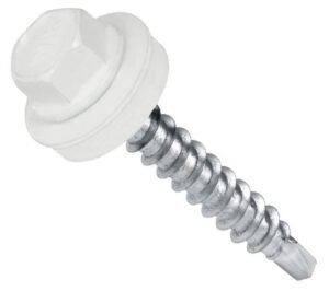 Самонаріз з буром ral9003 4.8x35мм