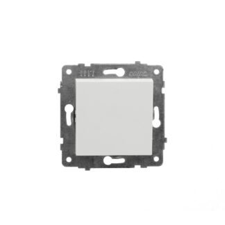 600-000201-200 Механізм вимикача 1-клв.Grano білий/12/120