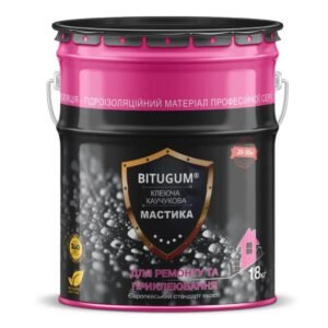Мастика клеюча каучукова BITUGUM 18кг