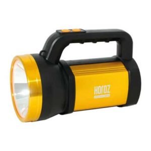 084-035-0005-010 Ліхтар акумул.LED 5W 420Lm 220-240V IP20 140х200мм. ручний жовтий/20