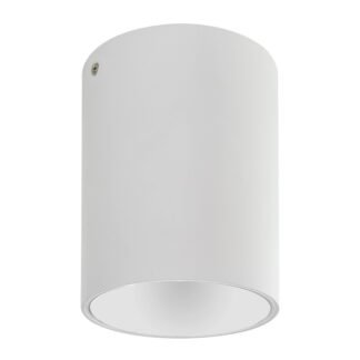 Світильник накладний галог. GU10 220-240V d-60мм h-100мм. білий круглий