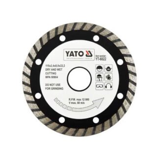 Диск відрізний TURBO YATO 115мм