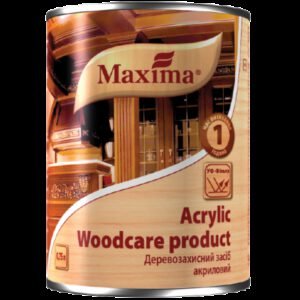Деревозахисний засіб акриловий, осінній клен ТМ 'Maxima' -0,75 л