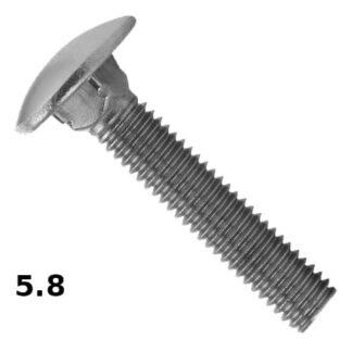 Болт меблевий 6х80