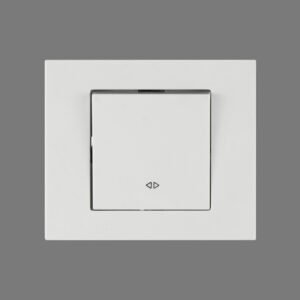 Вимикач реверсивний. GRANO білий