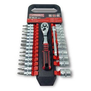 Набір насадок торцевих(4-13мм) з тріскачкою 72з 1/4