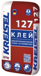 Крайзель 127 PORENBETON-KLEBER для газоблока
