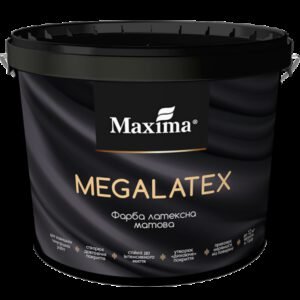 Фарба латексна MEGALATEX біла матова 1,4кг