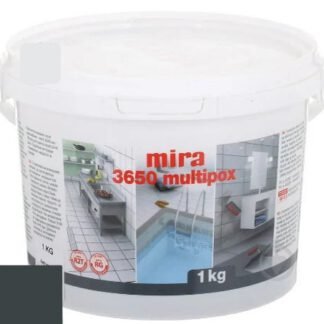 Епоксидний клей і затирка mira 3650 multiрох  (1 кг) антрацит