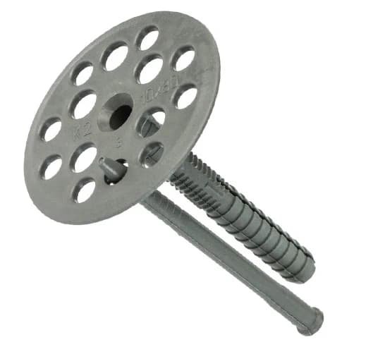 Дюбель для термоiзоляції СІРИЙ 10х70 п=100 (1000)