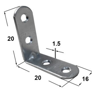 Кронштейн №1 20 x 20 50шт (5000)