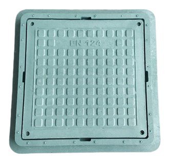 Люк квадратний (зелений)