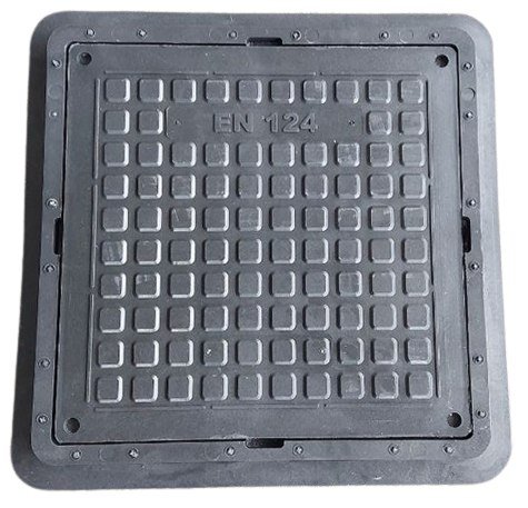 Люк квадратний (чорний)