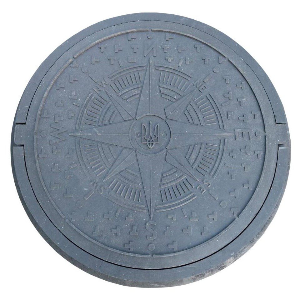 Люк садовий (чорний)