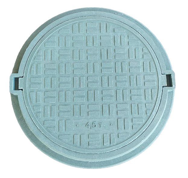 Люк садовий зелений ВИСОКИЙ 4,5т