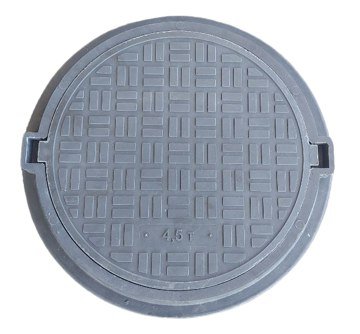 Люк садовий чорний ВИСОКИЙ 4,5т