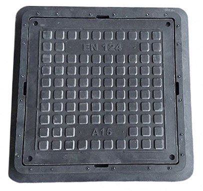 Люк квадратний (чорний) А-15