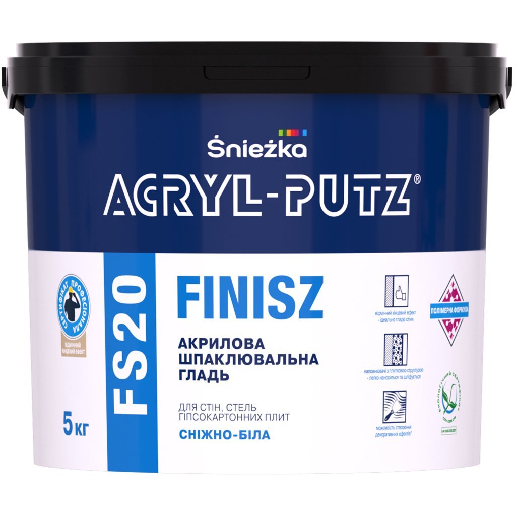 Акрил-Путц Фініш 5кг (144шт)