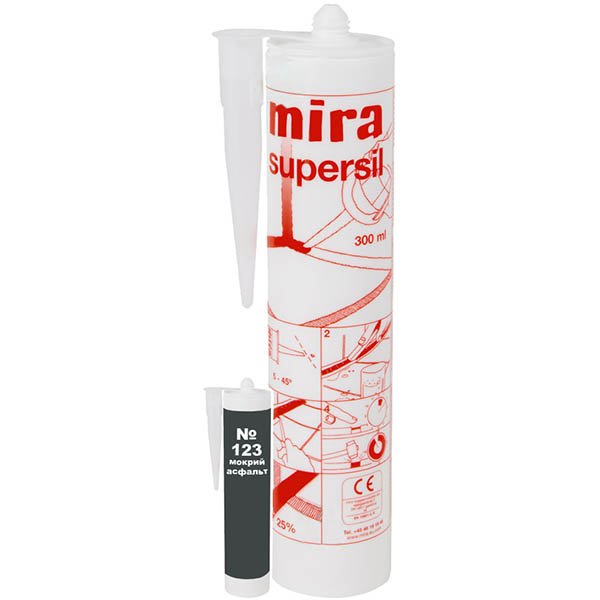 Герметик mira supersil №123 (уп.0,3 кг)