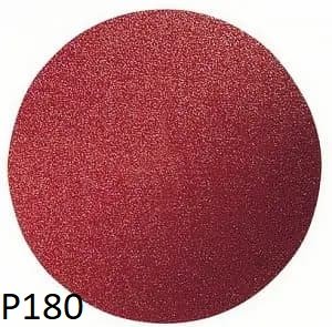 Круг шліфувальний самоклеючий 125 мм, к180, н-р 10 шт WERK (WE107121/5331708)