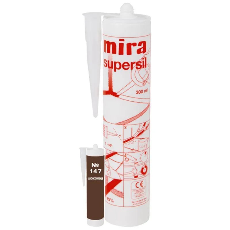 Герметик mira supersil №147 (уп.0,3 кг)