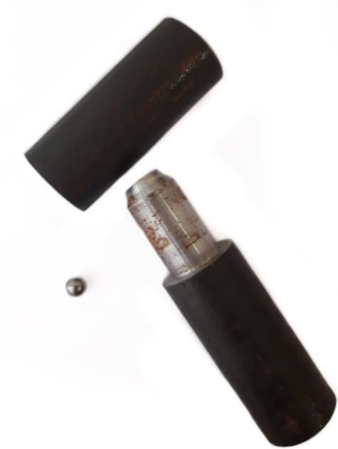 Петля точена 20мм з кулькою