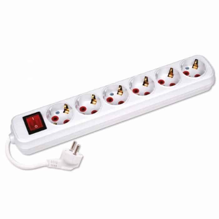 Подовжувач 6/5м з/з Horoz з вимикачем