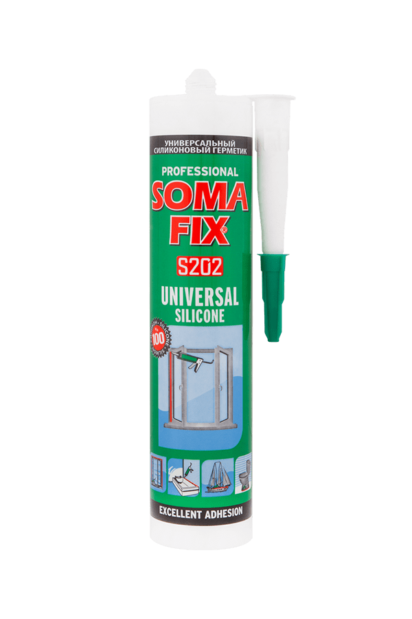 Силікон SomaFix універсальний чорний