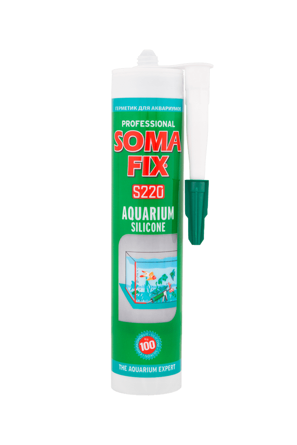Силікон SOMAFIX акваріумний прозорий