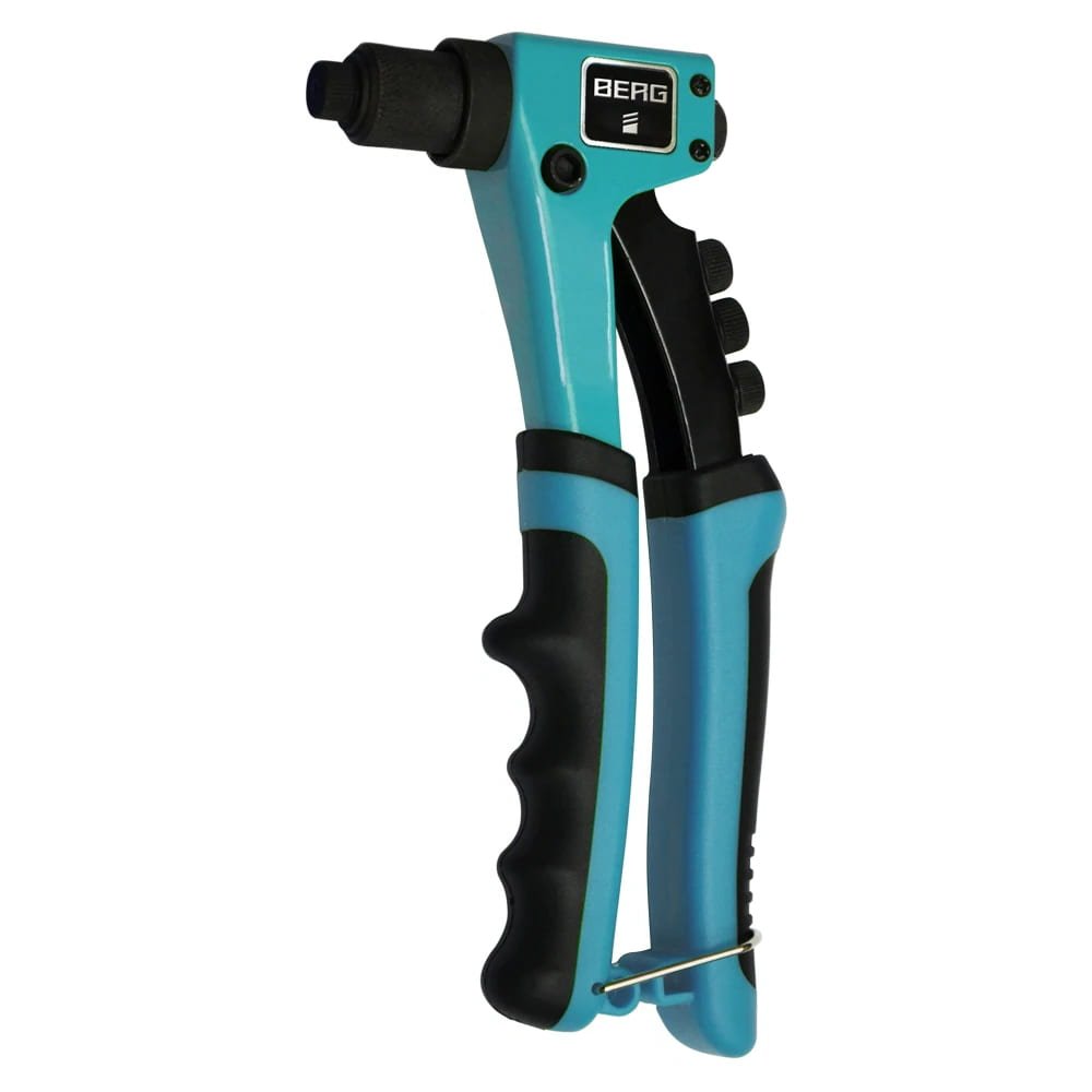 Заклепник металевий зі змінними головками, посилений, Berg