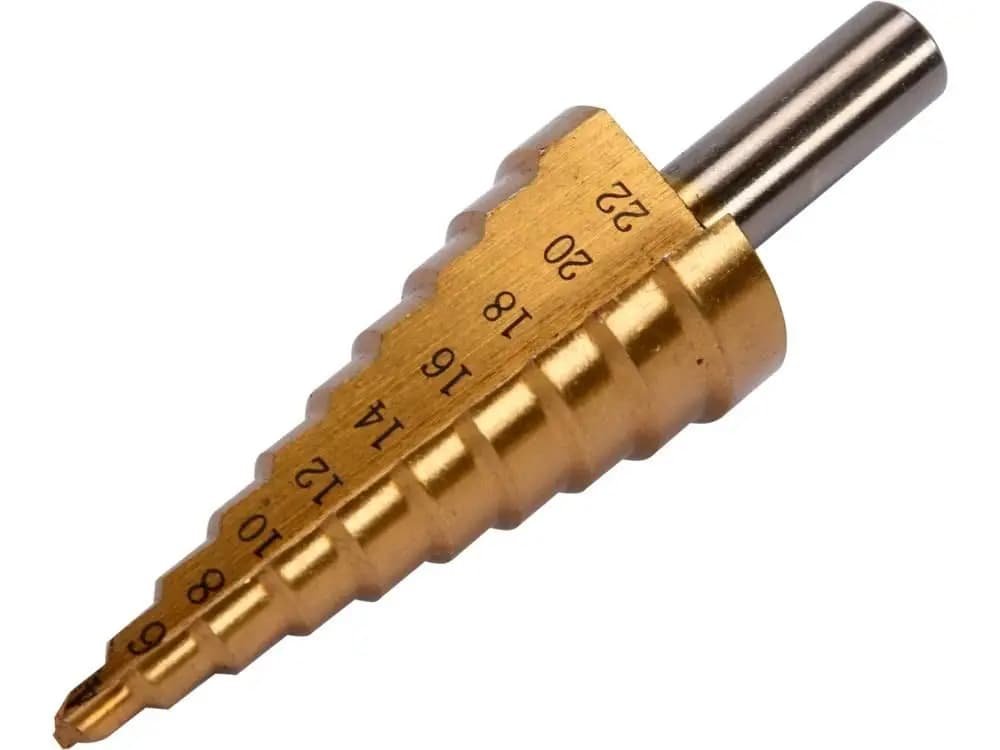 Cвердло східчасте з хвостиком Hex 4-20мм