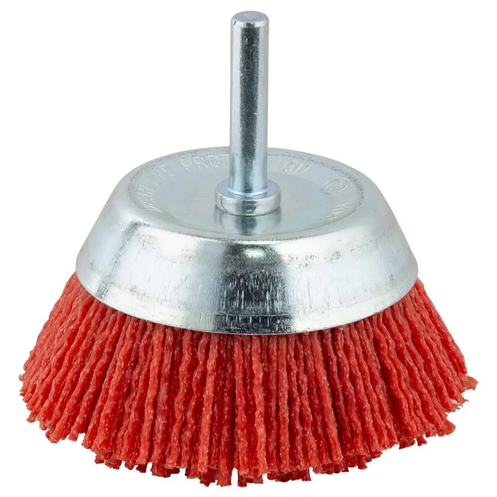 Щітка нейлонова дискова для дрелі 75мм
