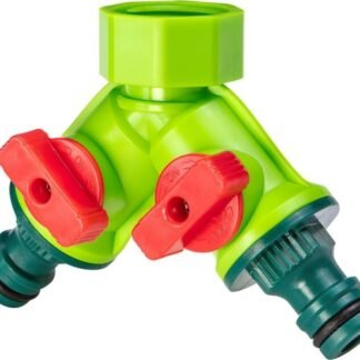 Адаптер подвійний з клапоном 3/4′