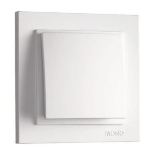 Вимикач 1-кл. Mono Electric (білий)